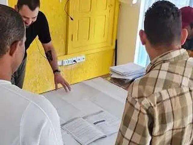 Aula de Leitura de Projetos no Instituto da Construção